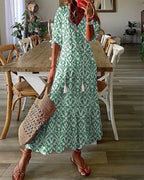 Blanche Maxi Dress for Women – Boho Chic, Light Cotton & Ibiza Summer Style