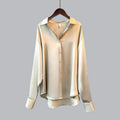 Isabelle Velvet Blouse for Women – Luxurious Fitted Blouse with Elegant Cut for Chic and Casual Looks