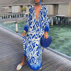Paulette Long Dress for Women – Light Boho Maxi Style, Ideal for Beach and Summer