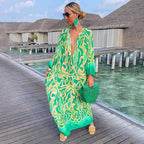 Paulette Long Dress for Women – Light Boho Maxi Style, Ideal for Beach and Summer