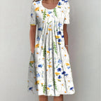 Ulla Summer Dress for Women – Elegant Cotton Dress with Breathable Comfort & Timeless Design