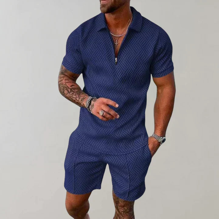 Oliver Summer Set for Men – Breathable Cotton and Linen, Light and Elegant Comfort